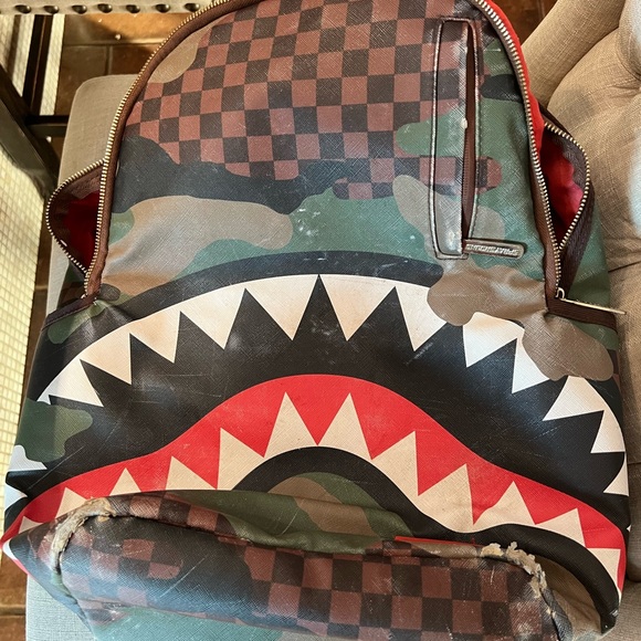 Sprayground Accessories Used Spray Ground Backpack Please Refer To